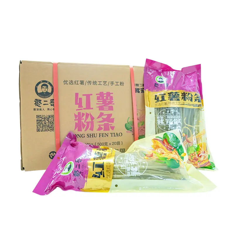 Saco 400g de aletria artesanal de batata doce